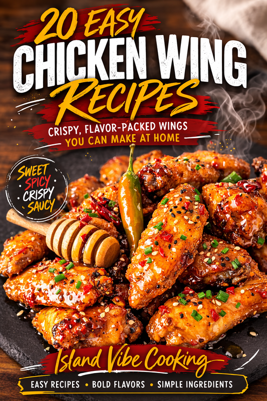 20 Irresistible Chicken Wing Recipes | Digital Download (PDF)